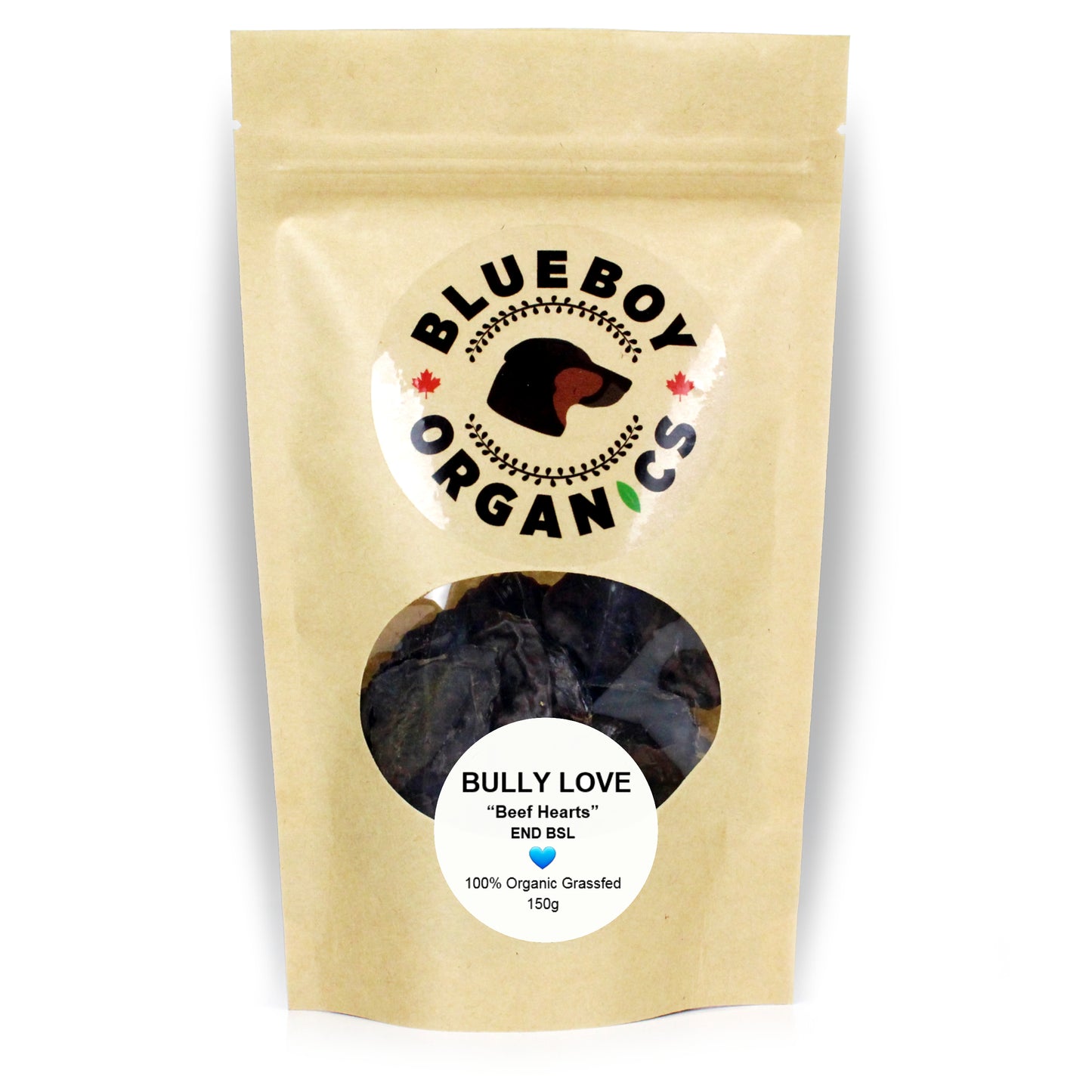 “Bully Love” Beef Heart Dog Treats